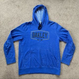 Blue Oakley Hooded Sweatshirt